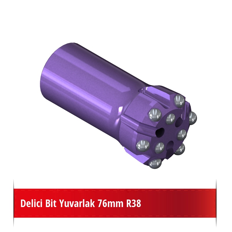 Delici Bit Yuvarlak 76mm R38