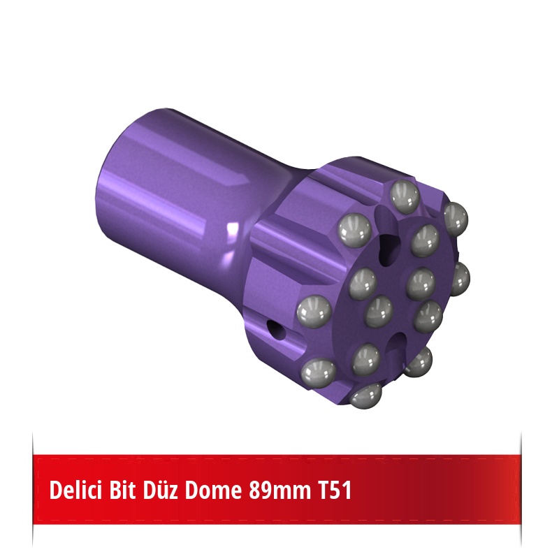 Delici Bit Düz Dome 89mm T51