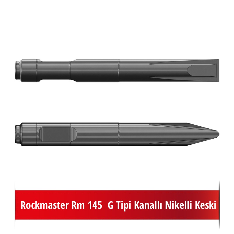 Rockmaster Rm 145  G Tipi Kanallı Nikelli Keski Uç