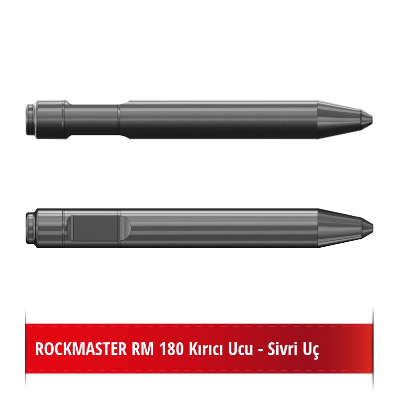 ROCKMASTER RM 180 Kırıcı Ucu - Sivri Uç