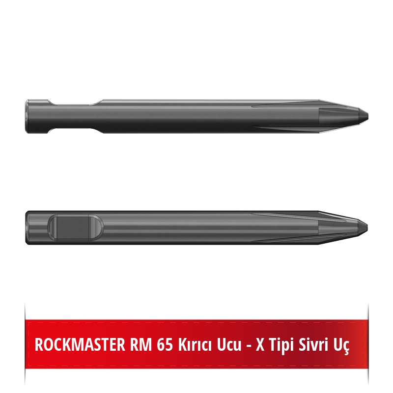 ROCKMASTER RM 65 Kırıcı Ucu - X Tipi Sivri Uç