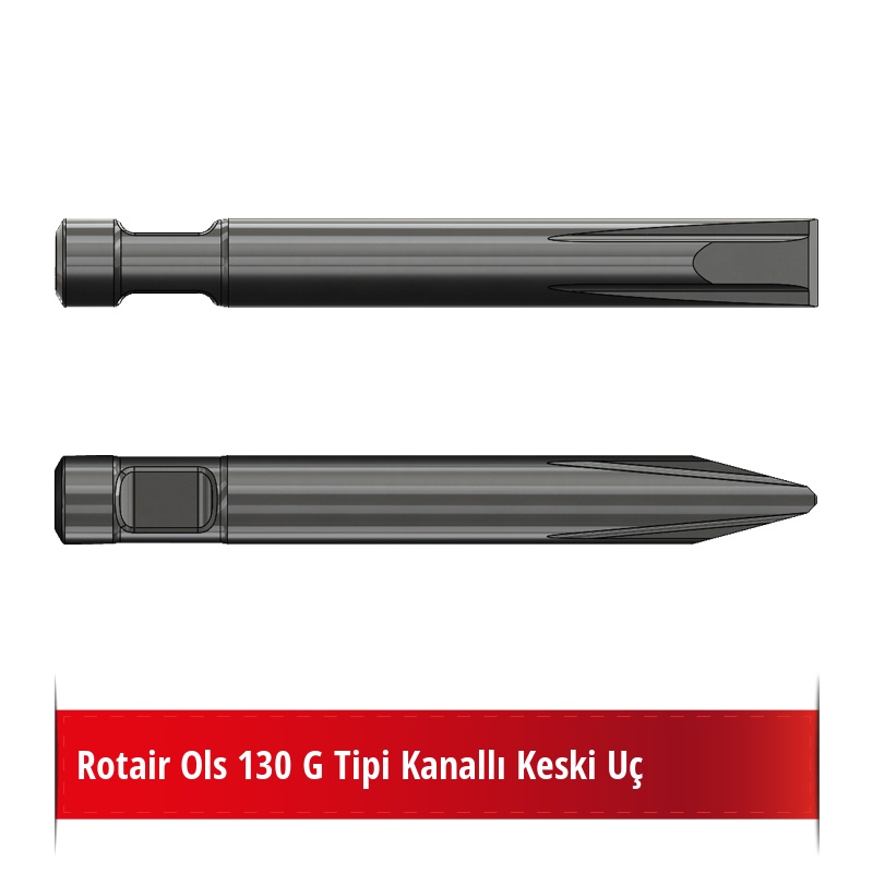 Rotair Ols 130 G Tipi Kanallı Keski Uç