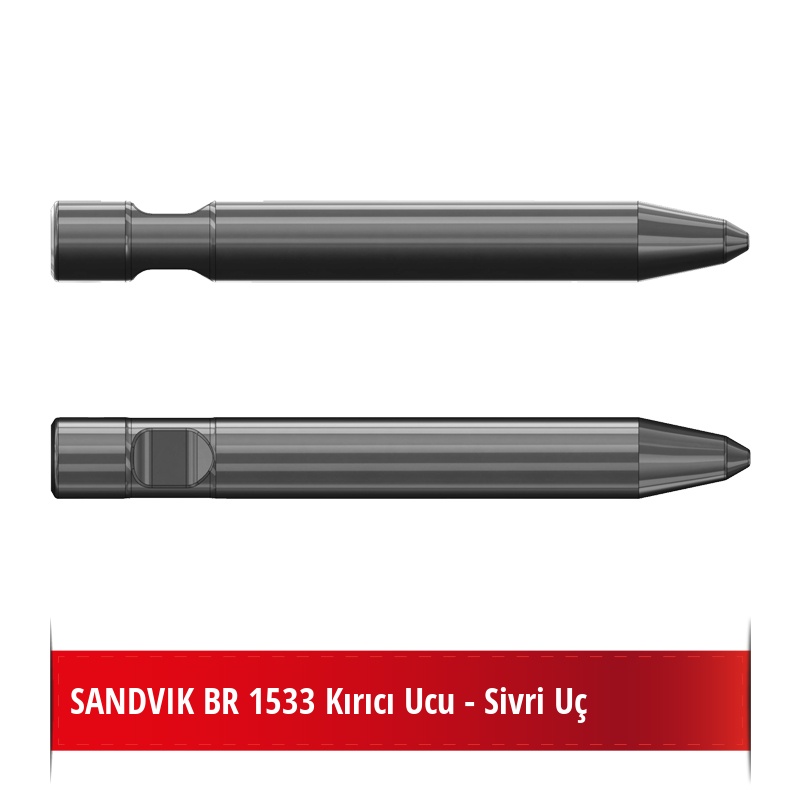 SANDVIK BR 1533 Kırıcı Ucu - Sivri Uç