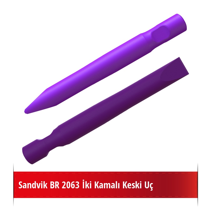 Sandvik BR 2063 Kırıcı İçin Nikelli Keski Uç