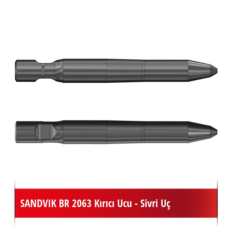 SANDVIK BR 2063 Kırıcı Ucu - Sivri Uç