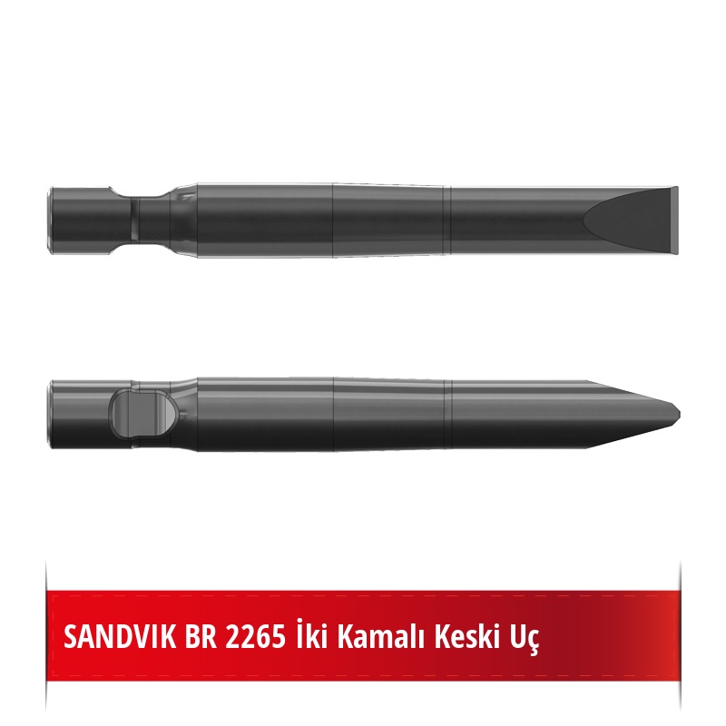 SANDVIK BR 2265 Kırıcı Ucu - Keski Uç