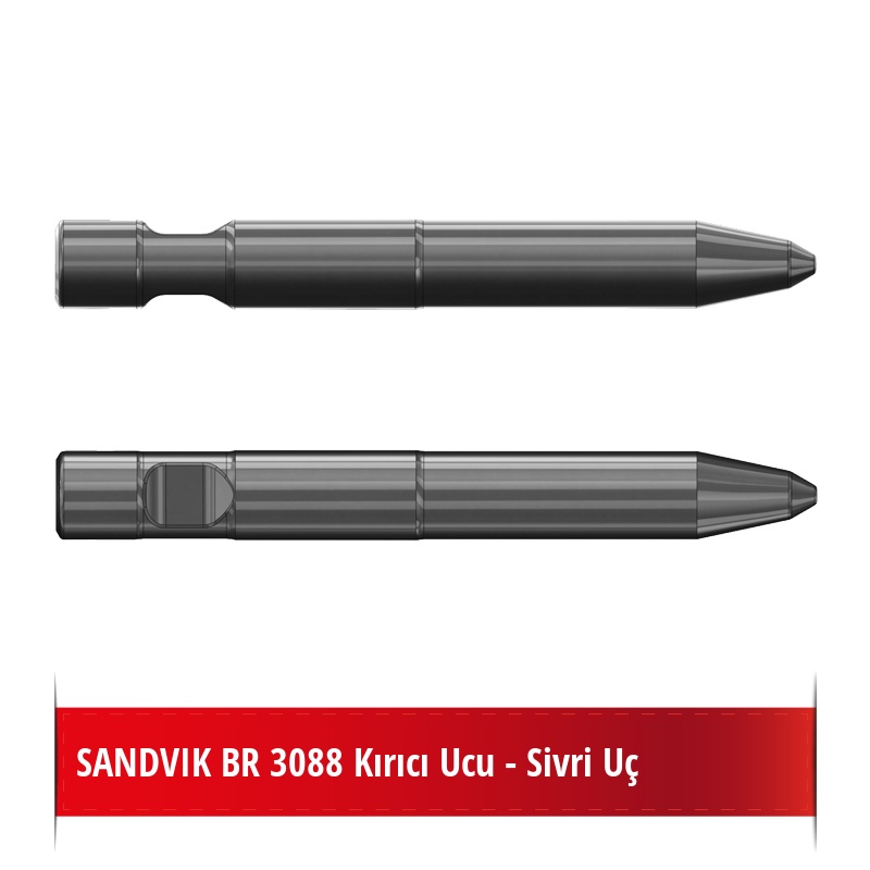 SANDVIK BR 3088 Kırıcı Ucu - Sivri Uç