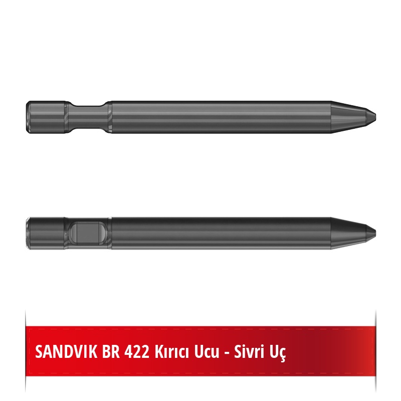 SANDVIK BR 422 Kırıcı Ucu - Sivri Uç