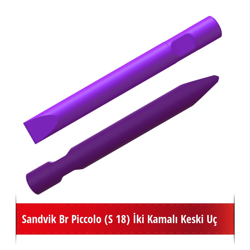 Sandvik Piccolo (S 18) Kırıcı İçin Nikelli Keski Uç