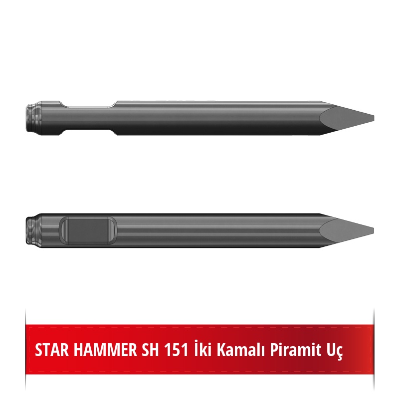 STAR HAMMER SH 151 Kırıcı Ucu - Piramit Uç