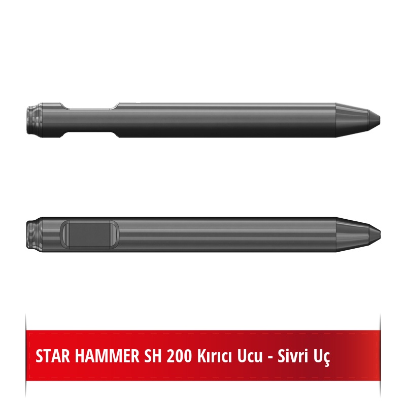 STAR HAMMER SH 200 Kırıcı Ucu - Sivri Uç