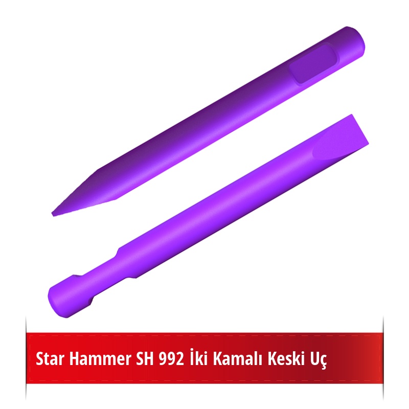 Star Hammer SH 992 Kırıcı İçin Nikelli Keski Uç