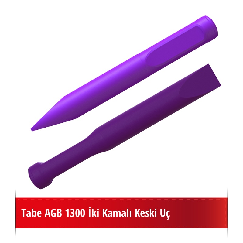 Tabe AGB 1300 Kırıcı İçin Nikelli Keski Uç