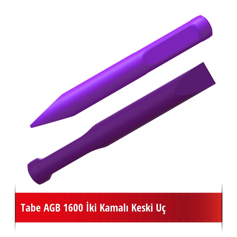 Tabe AGB 1600 Kırıcı İçin Nikelli Keski Uç