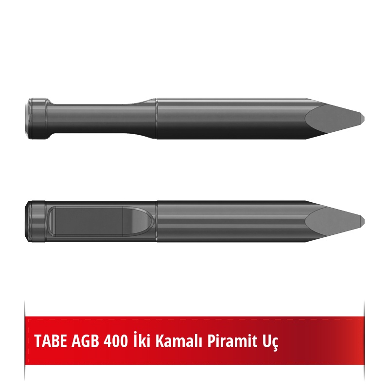 TABE AGB 400 Kırıcı Ucu - Piramit Uç