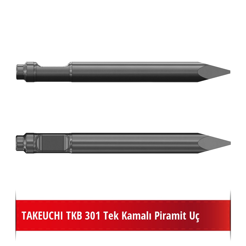 TAKEUCHI TKB 301 Kırıcı Ucu - Piramit Uç