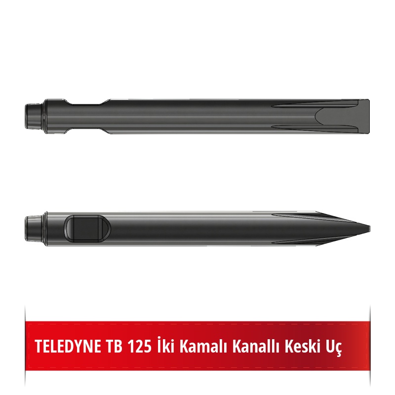 TELEDYNE TB 125 Kırıcı Ucu - Kanallı Keski Uç