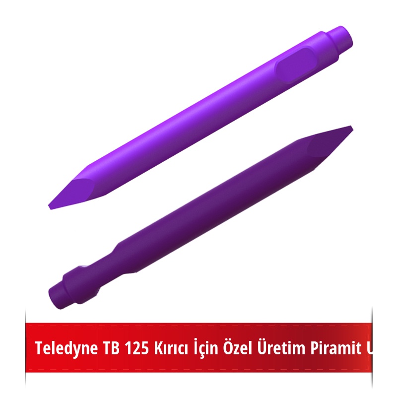 Teledyne TB 125 Kırıcı İçin Nikelli Piramit Uç