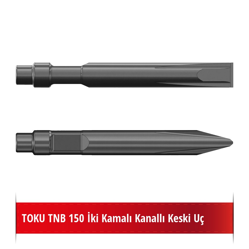 TOKU TNB 150 Kırıcı Ucu - Kanallı Keski Uç