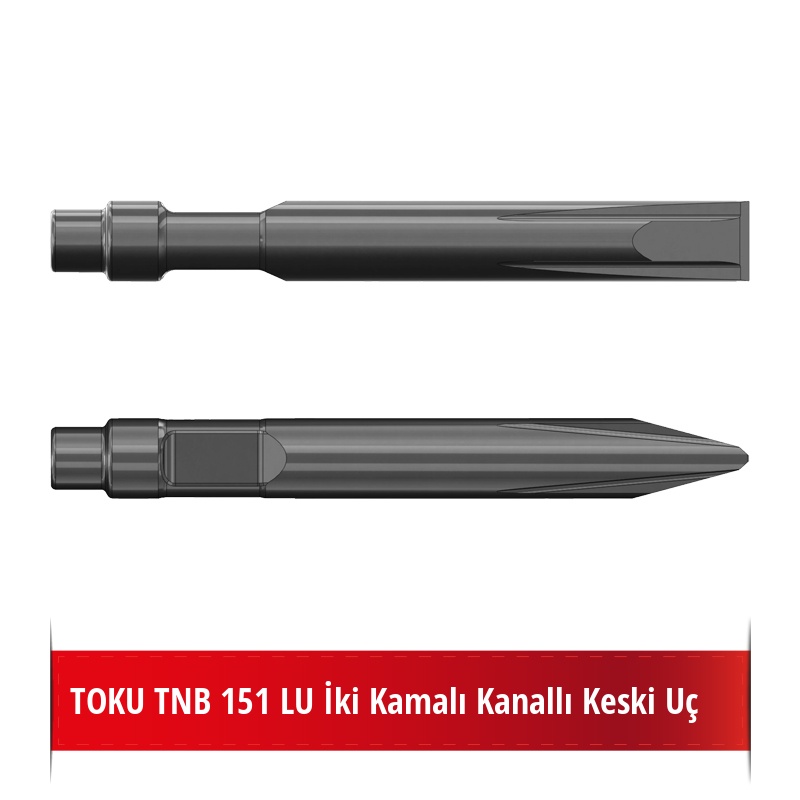 TOKU TNB 151 LU Kırıcı Ucu - Kanallı Keski Uç