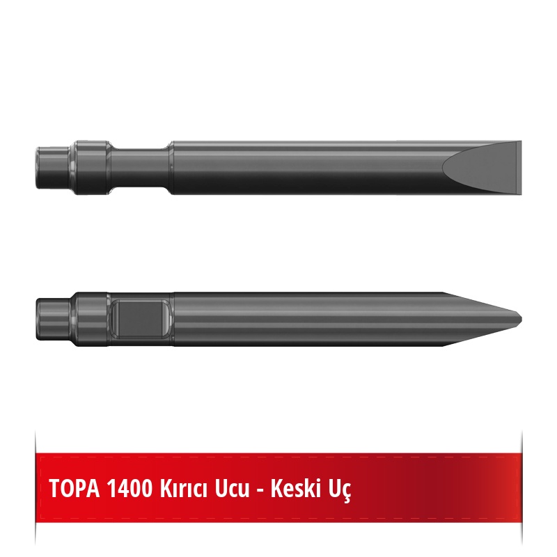 TOPA 1400 Kırıcı Ucu - Keski Uç