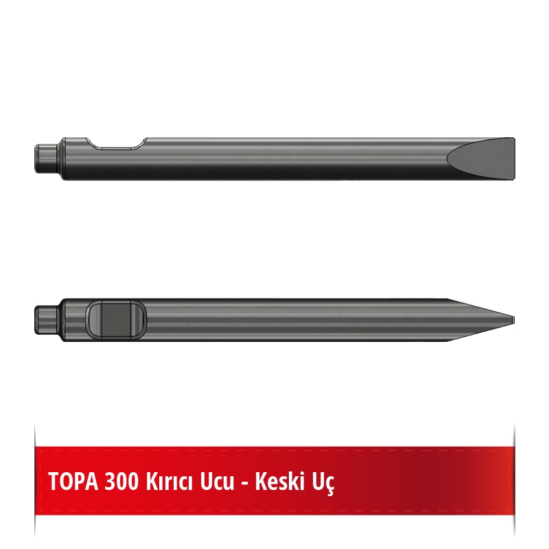 TOPA 300 Kırıcı Ucu - Keski Uç