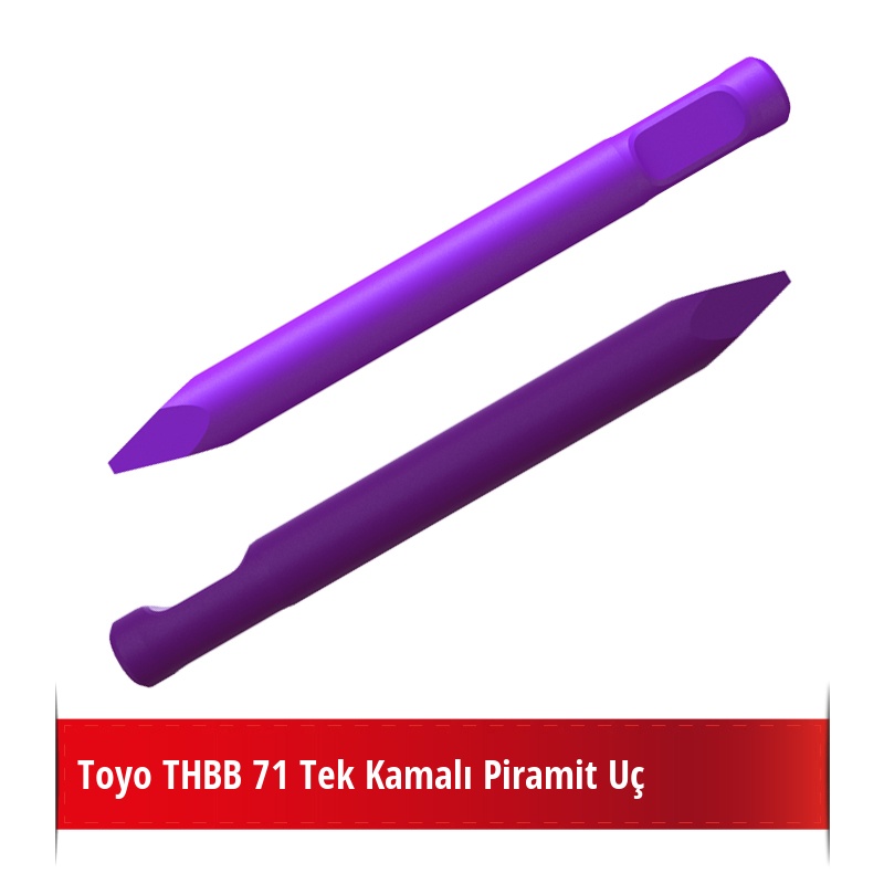 Toyo THBB 71 Kırıcı İçin Nikelli Piramit Uç