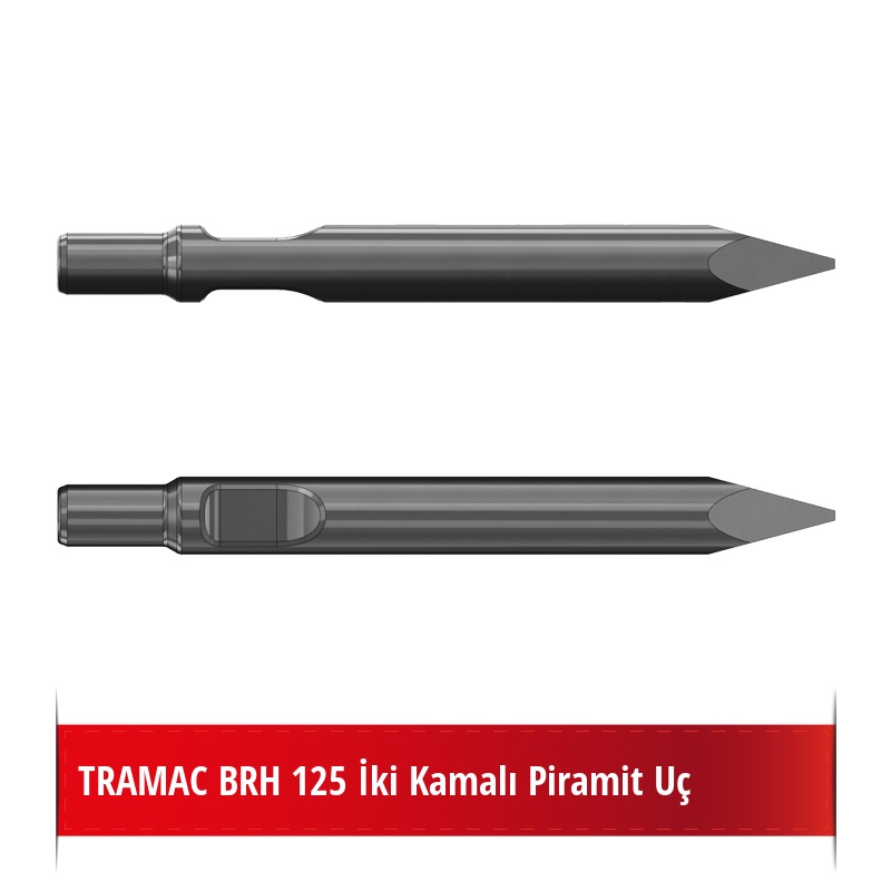 Tramac BRH 125 Kırıcı Ucu - Piramit Uç