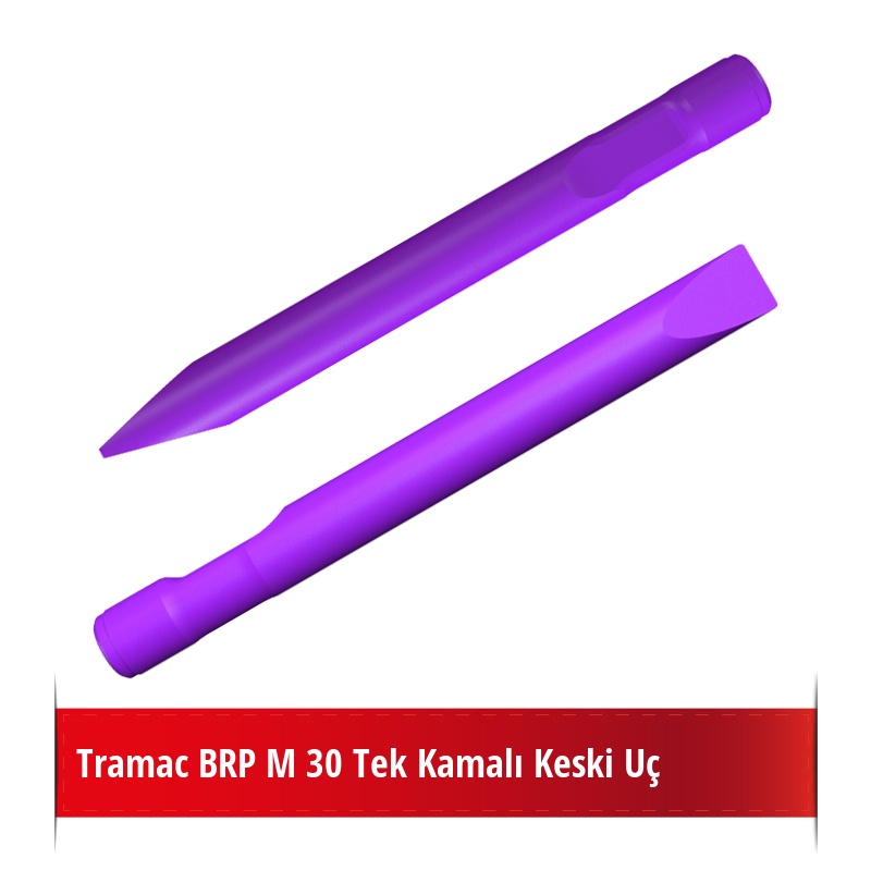 Tramac M 30 Kırıcı İçin Nikelli Keski Uç