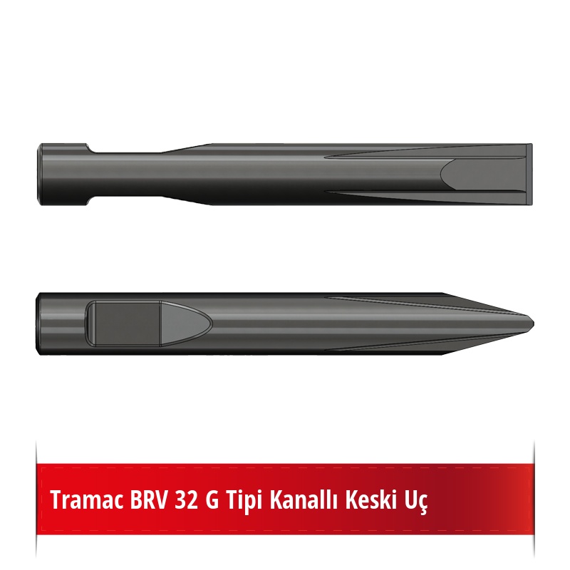 Tramac BRV 32 G Tipi Kanallı Keski Uç