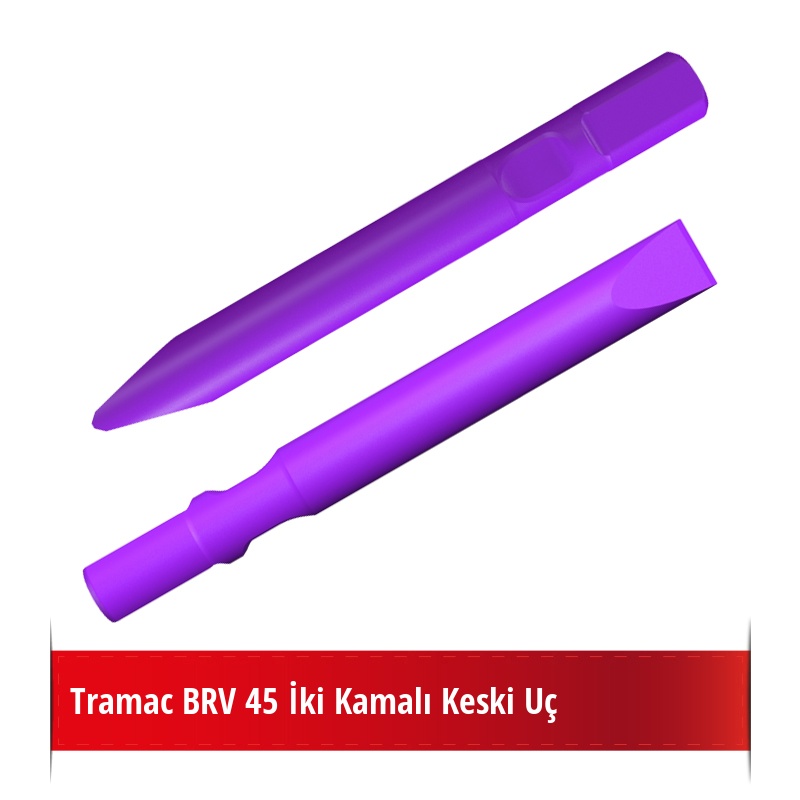 Tramac BRV 45 Kırıcı İçin Nikelli Keski Uç