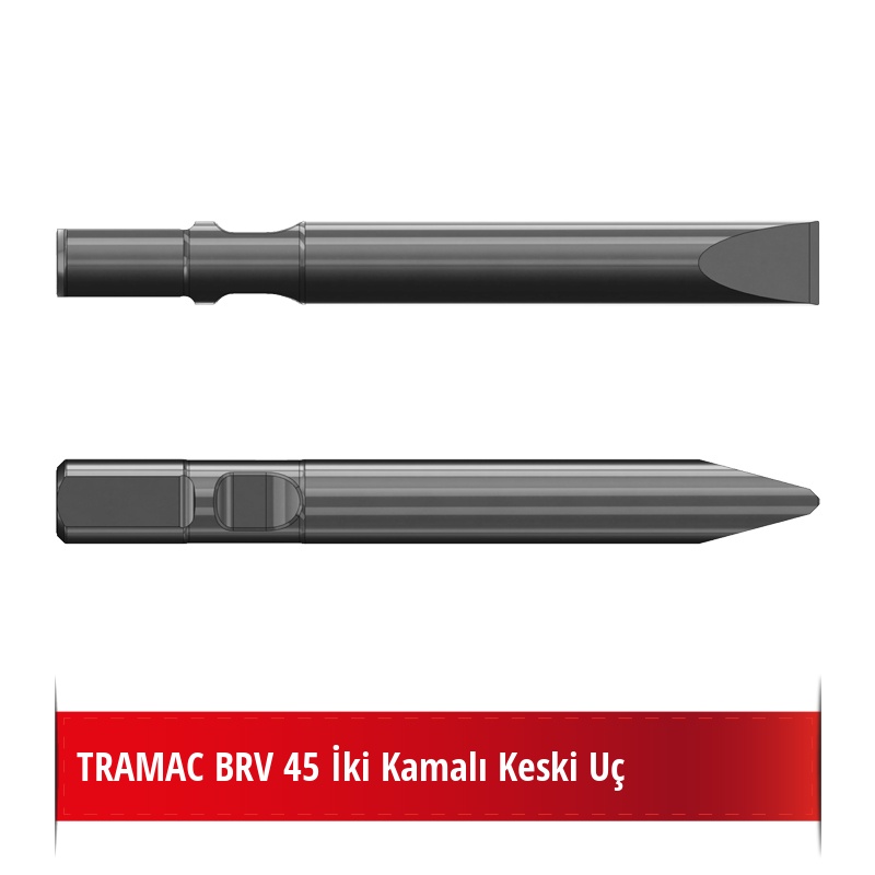 Tramac BRV 45 Kırıcı Ucu - Keski Uç