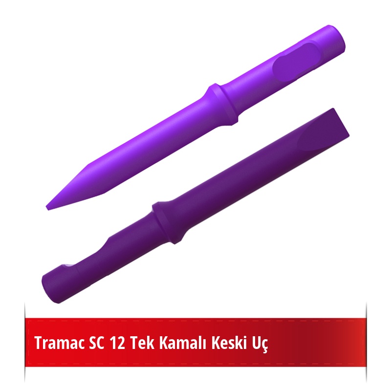 Tramac SC 12 Kırıcı İçin Nikelli Keski Uç