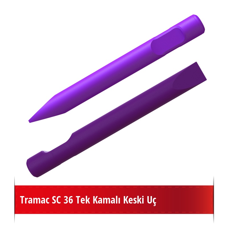 Tramac SC 36 Kırıcı İçin Nikelli Keski Uç