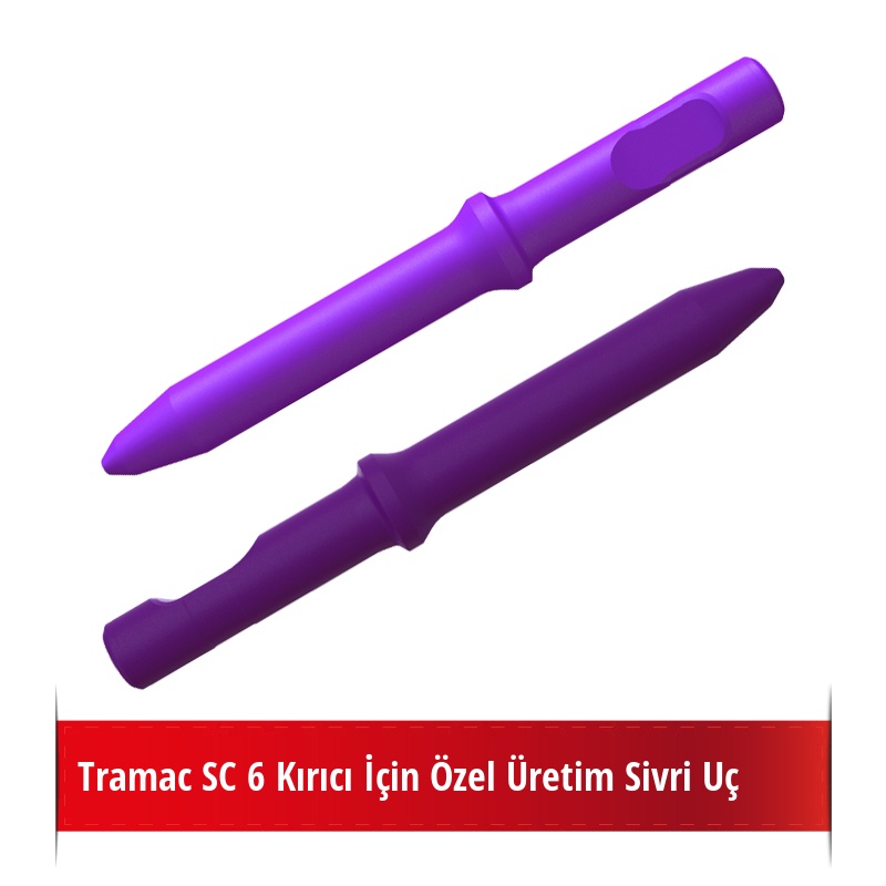 Tramac SC 6 Kırıcı İçin Nikelli Sivri Uç