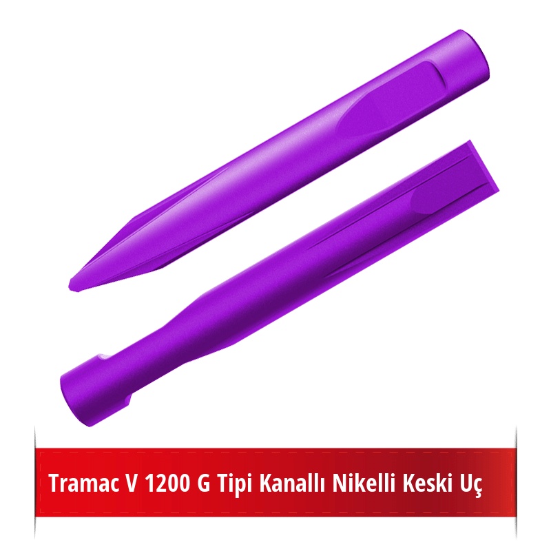 Tramac V 1200 G Tipi Kanallı Nikelli Keski Uç